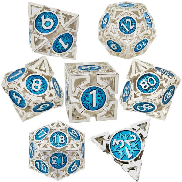 Hollow Metal Dice Set - Image 5
