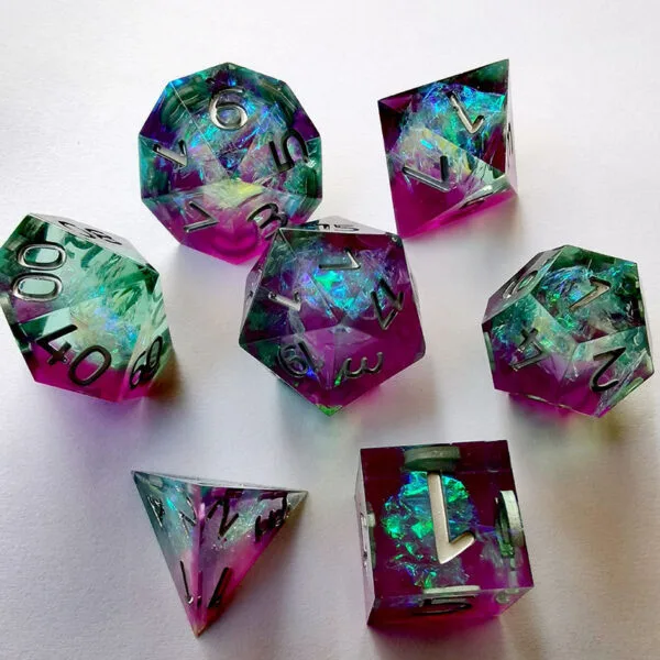 Resin 7 Piece Dice Set - Image 4