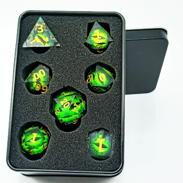 Green Dragon Eye Dice - Image 3