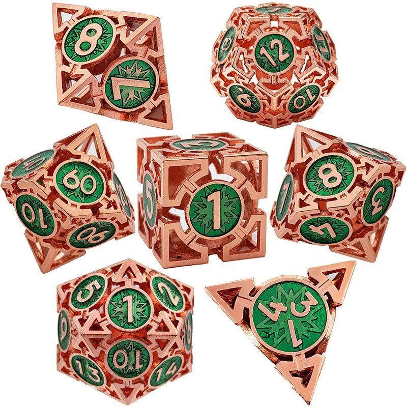Hollow Metal Dice Set - Image 2