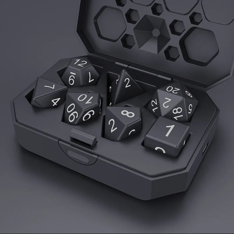 Rechargeable Glowing Dice Set - Image 7