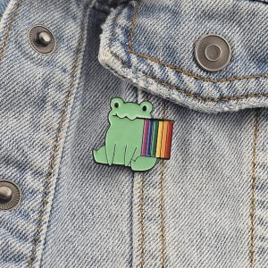 Pride Flag Frog