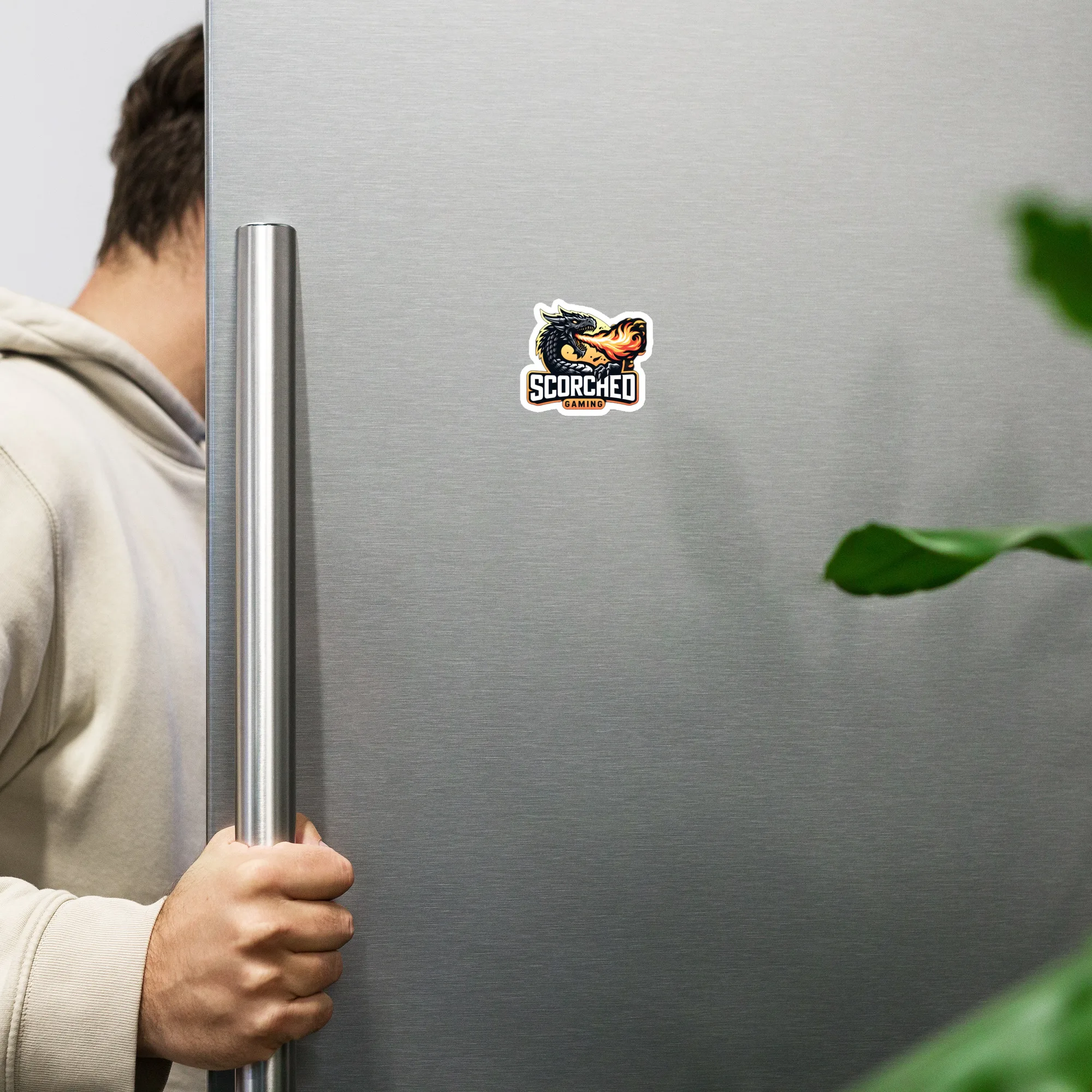 Scorched Gaming Magnet