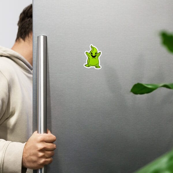 Green Ghost Magnet