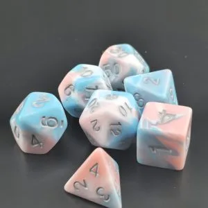 Trans Pride Colour Dice